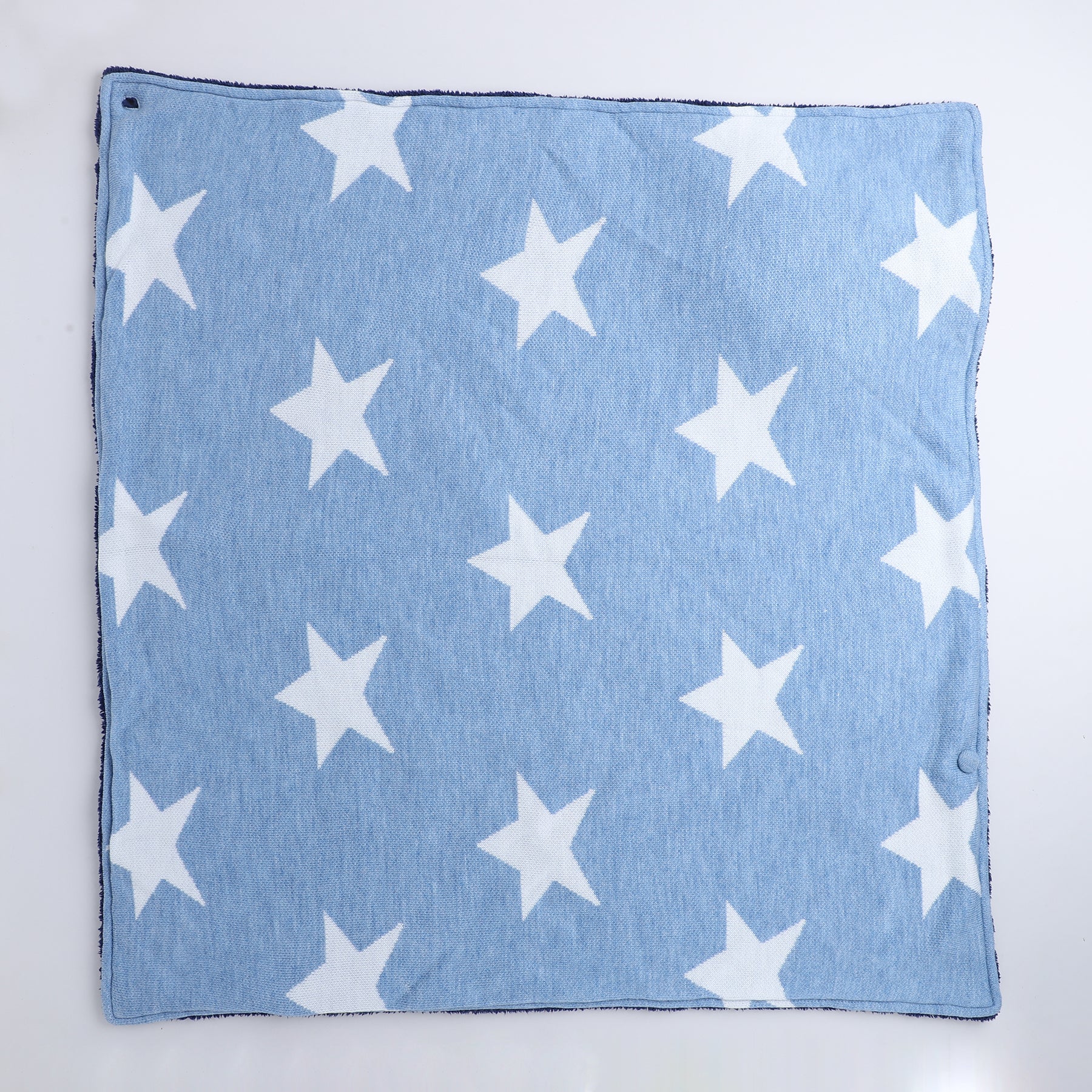 Knitted Baby Blanket – Soft & Reversible Wrap for Newborns | Premium Comfort & Warmth