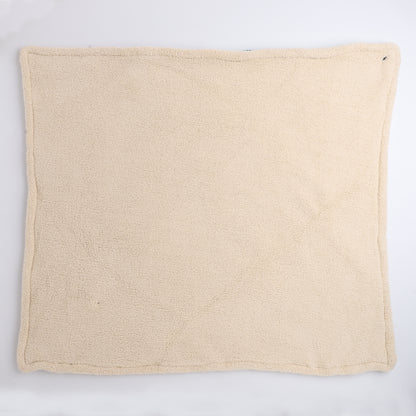 Yellow Apple Knitted Baby Blanket – Soft & Reversible Wrap for Newborns | Premium Comfort & Warmth