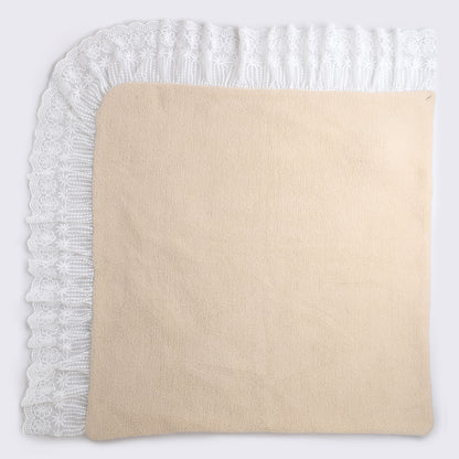 Yellow Aplle Luxury Knitted Baby Blanket – Soft & Reversible Wrap for Newborns | Premium Comfort & Warmth