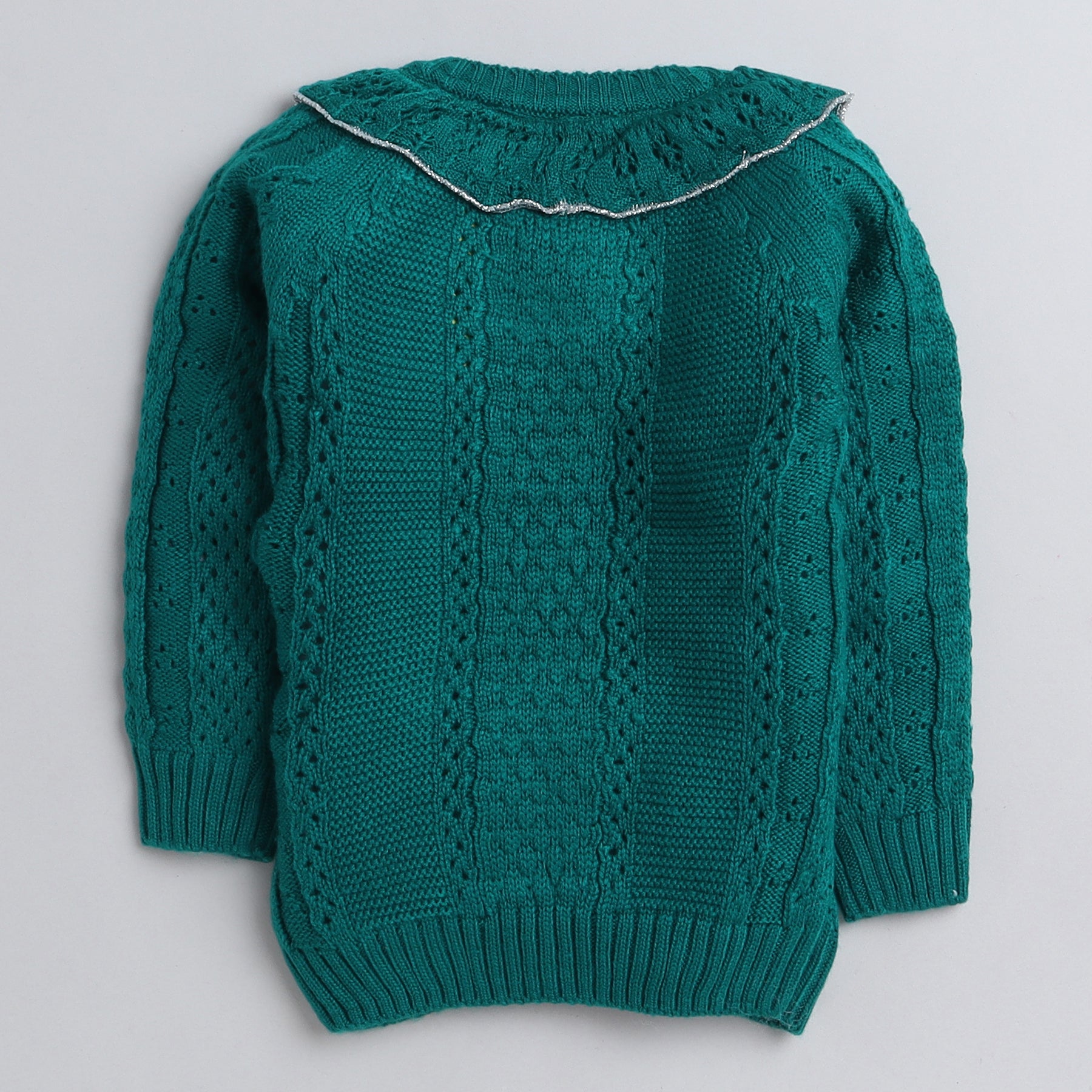 Cute Knit Sweater for Girls| Soft Long Sleeve Toddler Knitwear