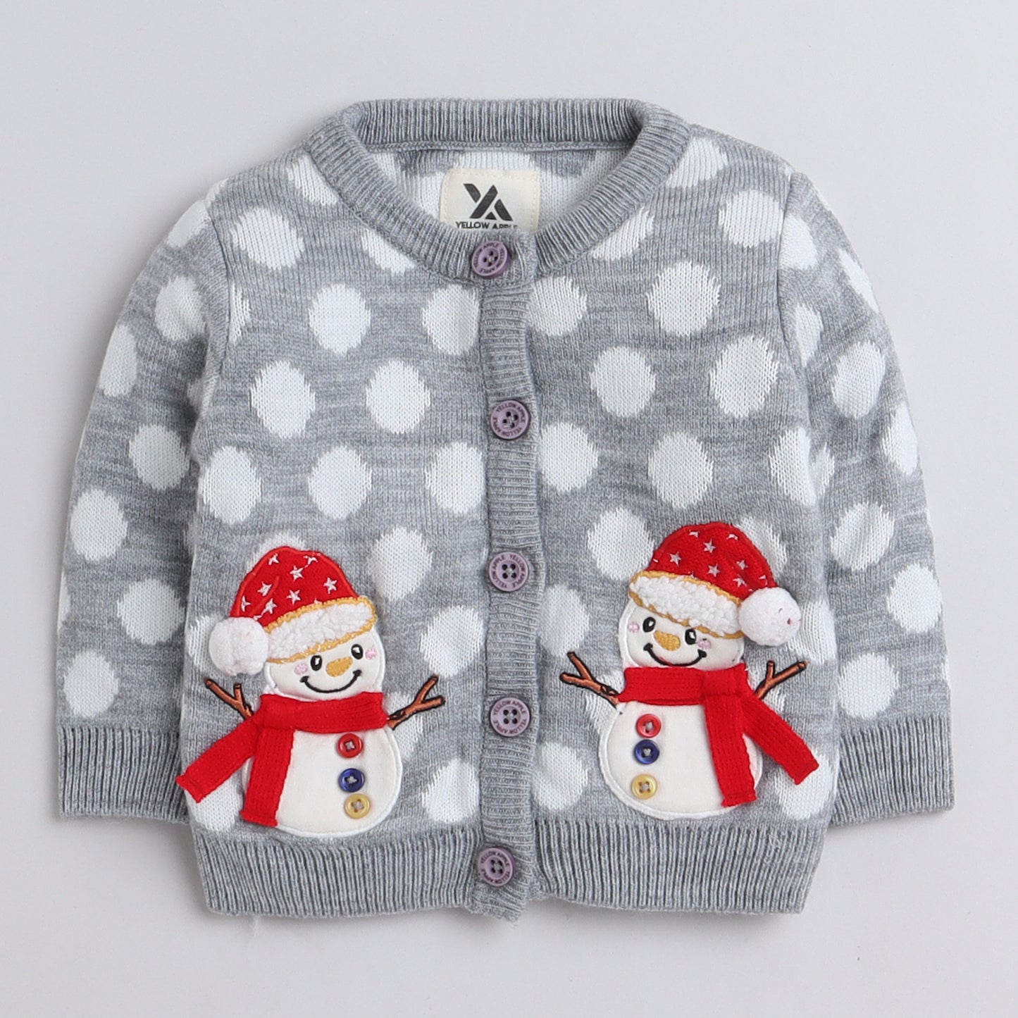 Cute Santa Claus Print Babies Set For Babies