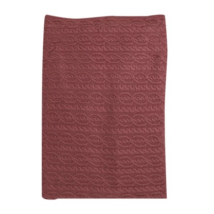 Yellow Aplle Luxury Knitted Baby Blanket – Soft & Reversible Wrap for Newborns | Premium Comfort & Warmth