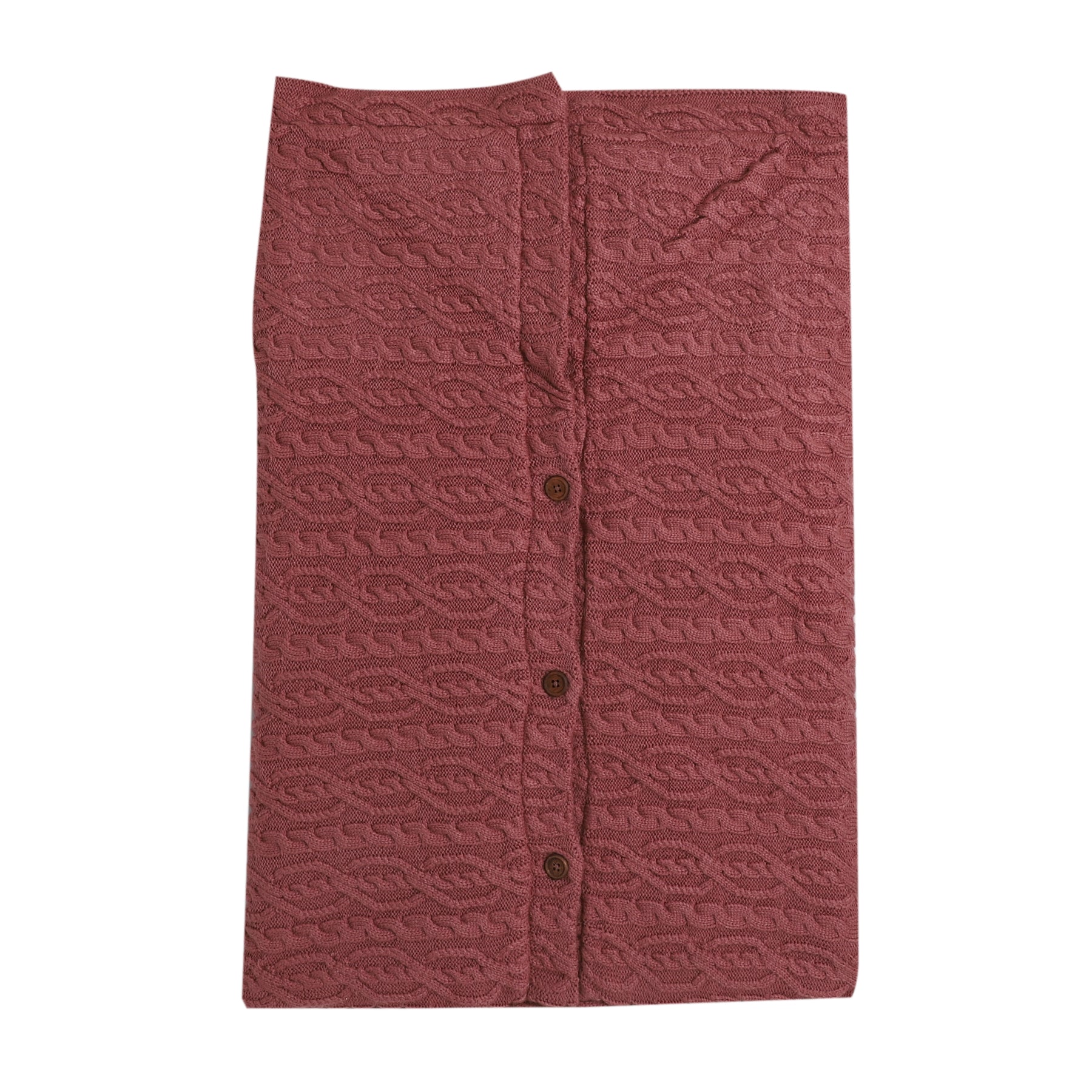 Luxury Knitted Baby Blanket – Soft & Reversible Wrap for Newborns | Premium Comfort & Warmth