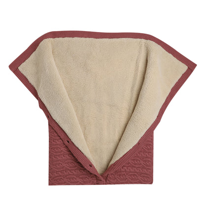 Yellow Aplle Luxury Knitted Baby Blanket – Soft & Reversible Wrap for Newborns | Premium Comfort & Warmth