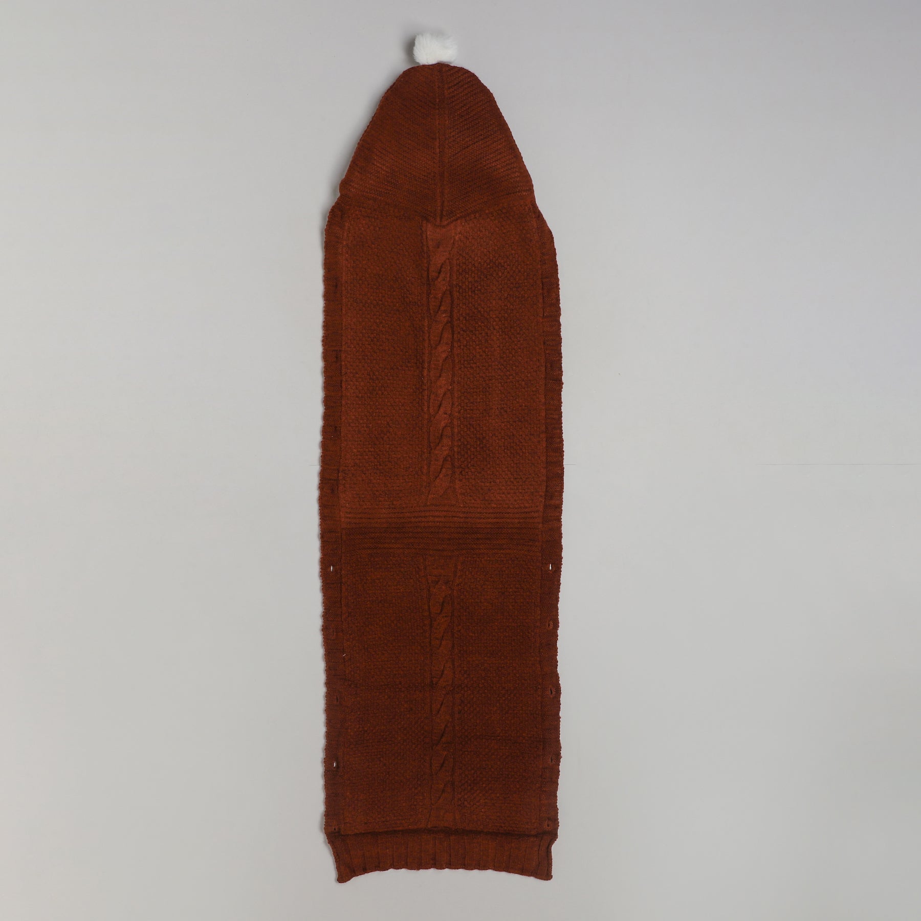 Knitted Baby Sleeping Bag with Hood | Soft & Warm Infant Winter Sleep Sack