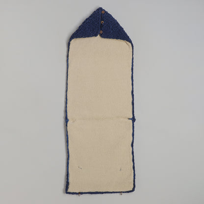 Yellow Apple Knitted Baby Blanket – Soft & Reversible Wrap for Newborns | Premium Comfort & Warmth