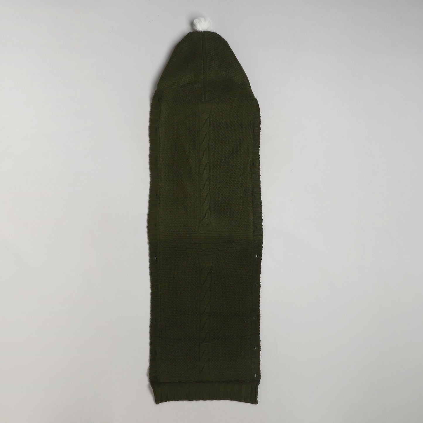 Yellow Apple Knitted Baby Sleeping Bag with Hood | Soft & Warm Infant Winter Sleep Sack