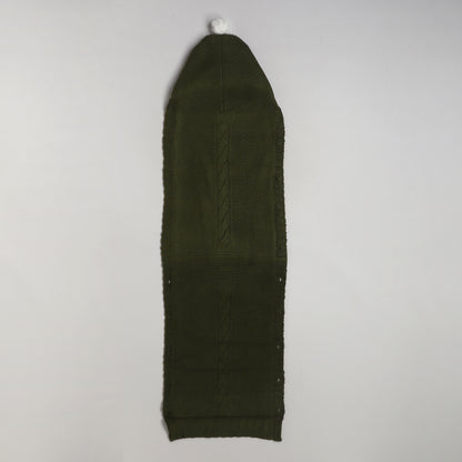 Yellow Apple Knitted Baby Sleeping Bag with Hood | Soft & Warm Infant Winter Sleep Sack