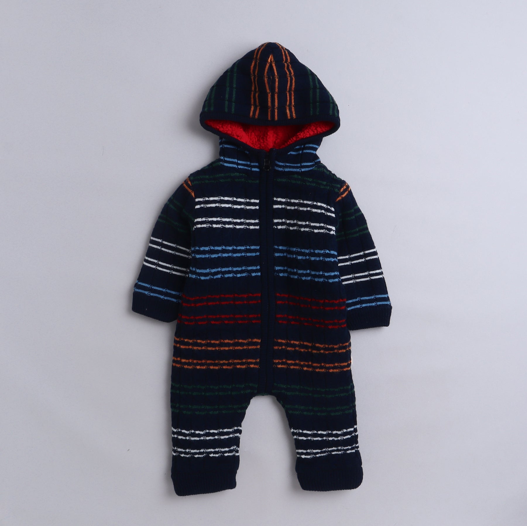 Babies Woolen Romper  With Inner Fleece