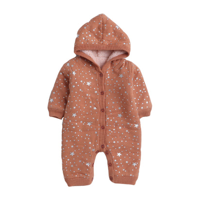 Babies Woolen Romper  With Inner Fleece