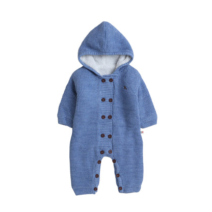 Babies Woolen Romper  With Inner Fleece