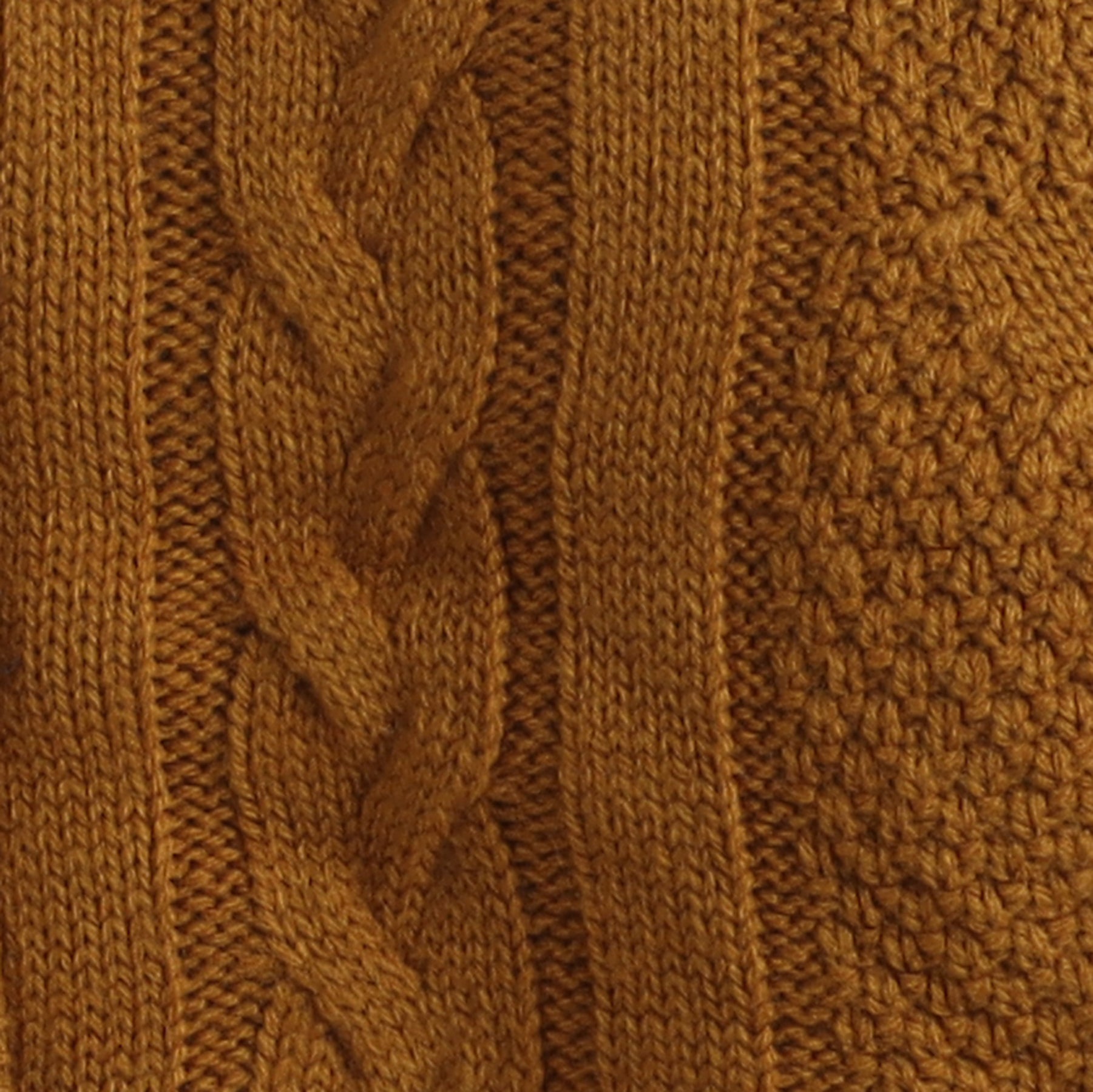 Boys Cable Knit Zip-Up Sweater | Soft Warm High Neck Full Sleeve Winter Cardigan with Front Pockets