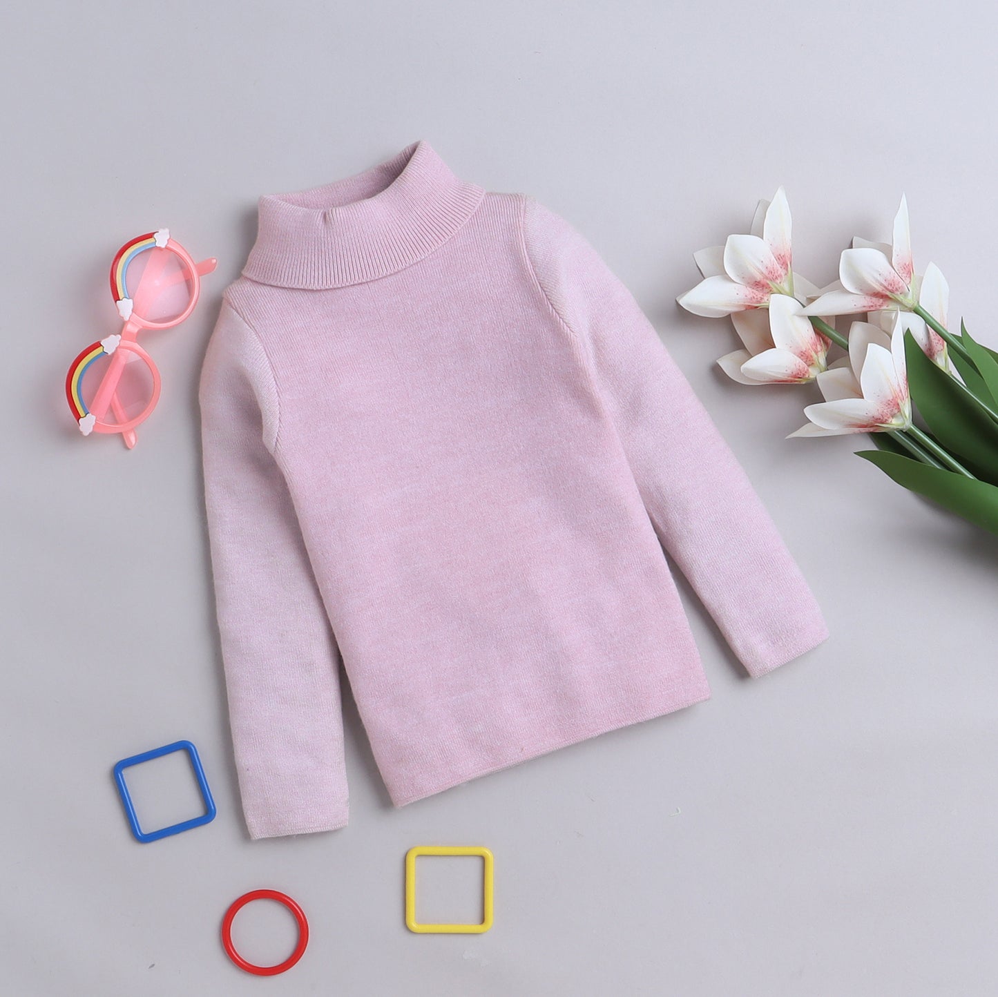 Unisex Winter Highneck Pullover | Skivies Warm H-Neck for Boys & Girls