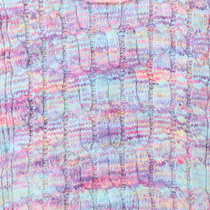 Beautiful Girls Winter Wear Round Neck Woolen Poncho