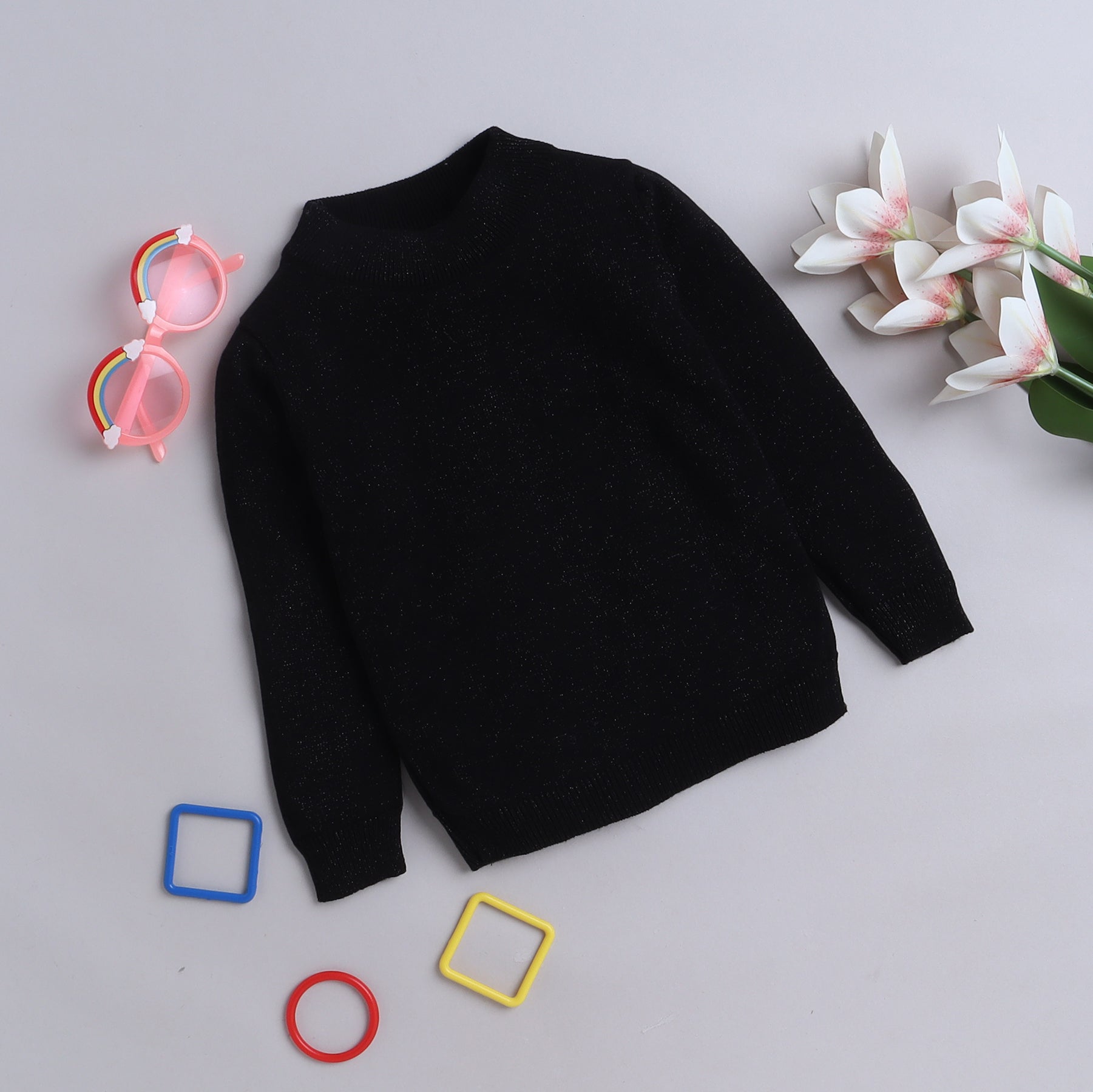 Unisex Kids Turtleneck – Cozy Winter Skivies Pullover