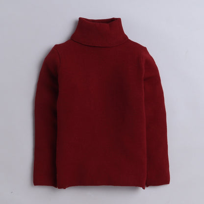 Unisex Winter Highneck Pullover | Skivies Warm H-Neck for Boys & Girls