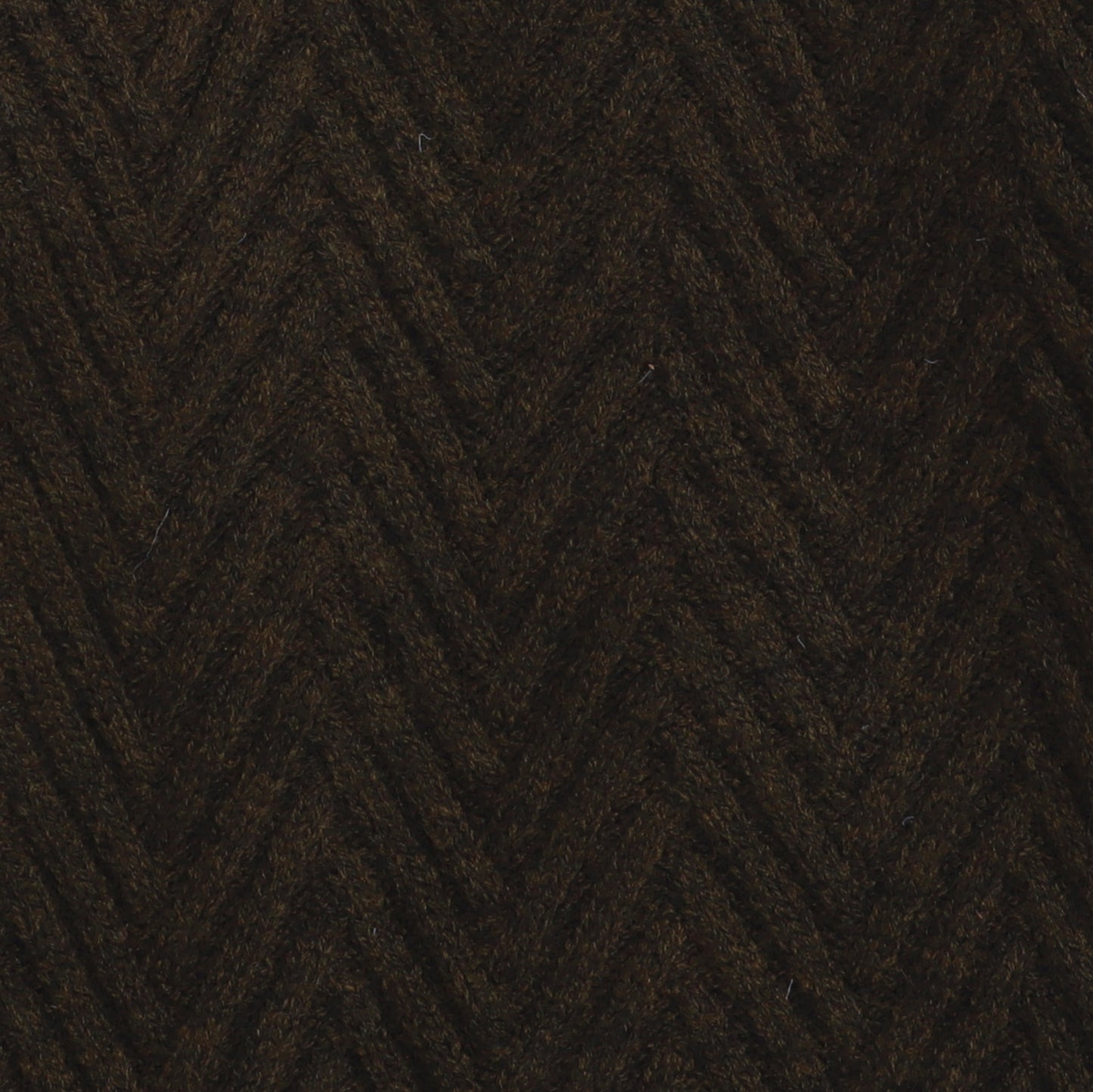 Yellow Aplle-Kids' Chevron Knit Sweater with Suede Shoulder Patches