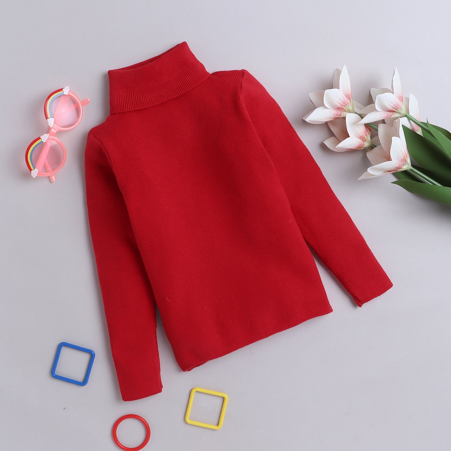 Unisex Winter Highneck Pullover | Skivies Warm H-Neck for Boys & Girls