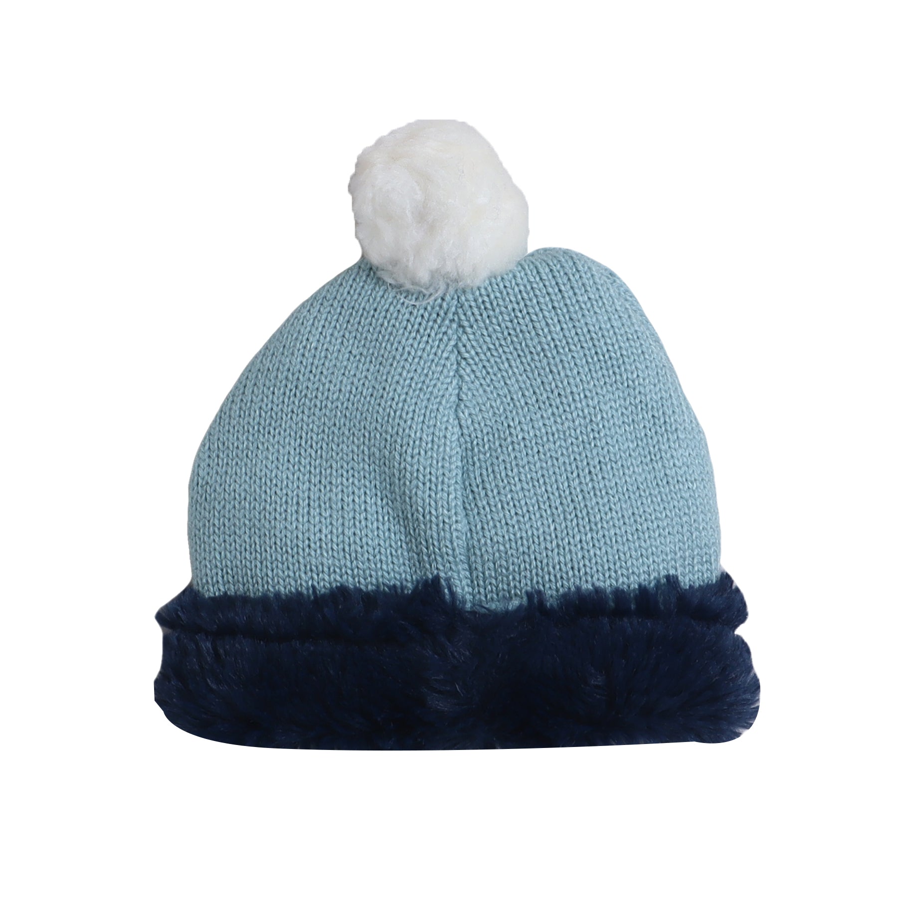 Baby 3-Piece Knit Clothing Set | Soft Warm Sweater, Knit Pants & Pom-Pom Beanie | Cozy Winter Outfit for Babies