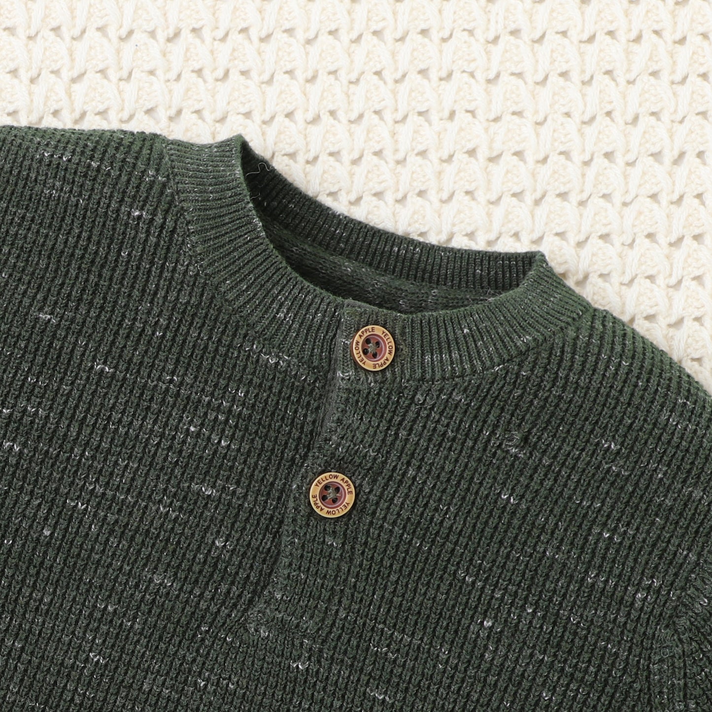 Cozy Woolen Warm Sweater Full Sleeve with Round Neck for Boys