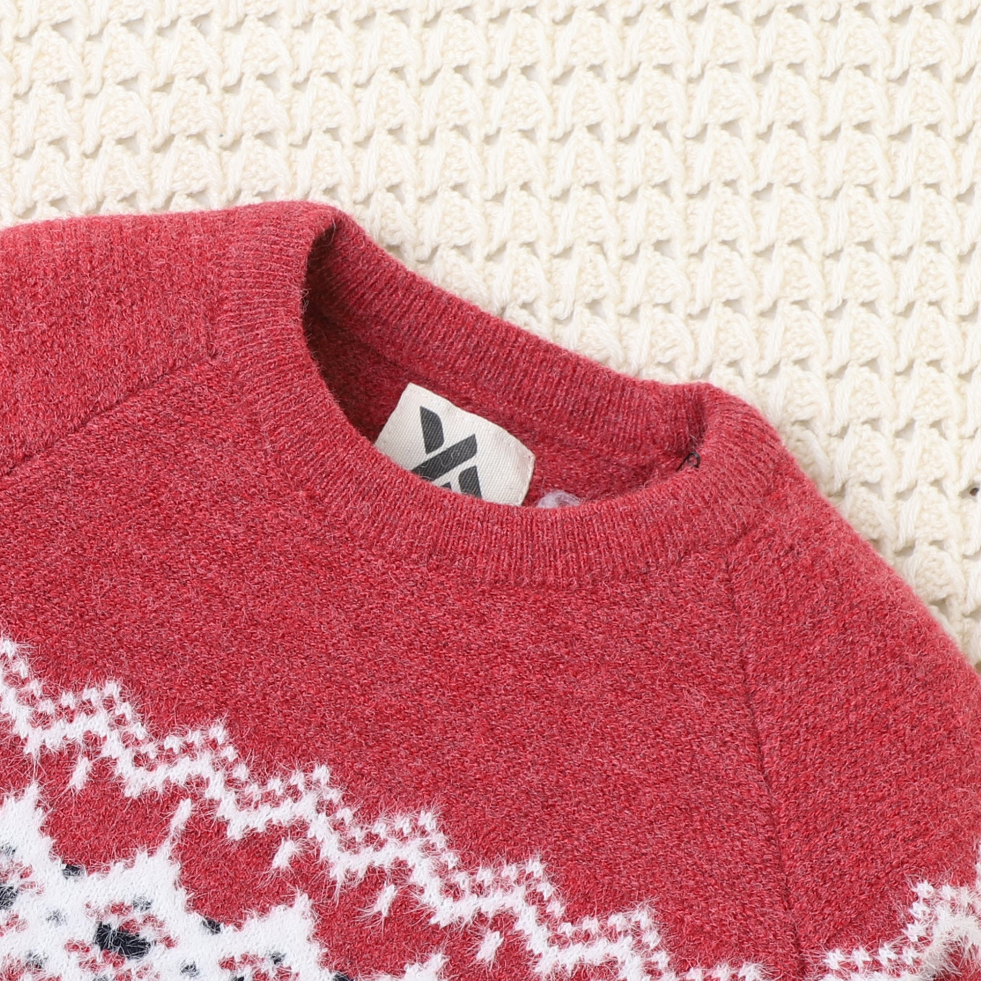 Warm Boys' Knit Sweater – Soft, Stylish & Comfortable Winter Wear