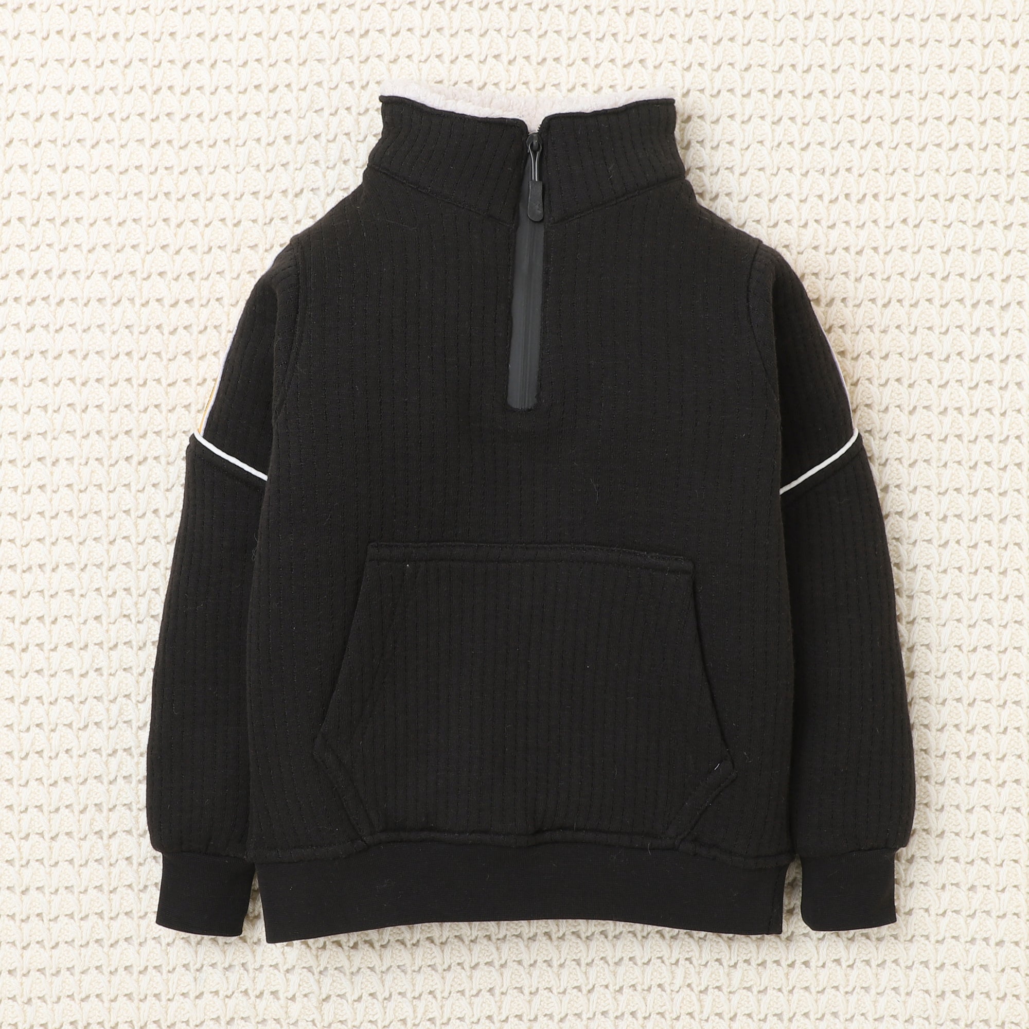 Boys Winter Co-Ord Set | Hoodie & Jogger Set for Kids | Warm Fleece Tracksuit with Zip Neck