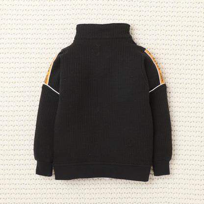 Boys Winter Co-Ord Set | Hoodie & Jogger Set for Kids | Warm Fleece Tracksuit with Zip Neck