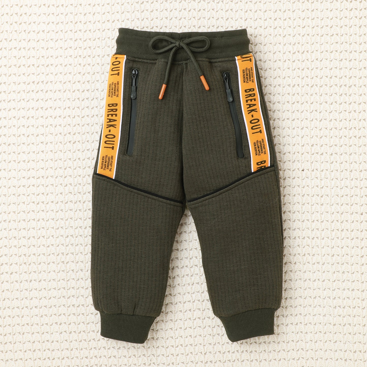 Boys Winter Co-Ord Set | Hoodie & Jogger Set for Kids | Warm Fleece Tracksuit with Zip Neck
