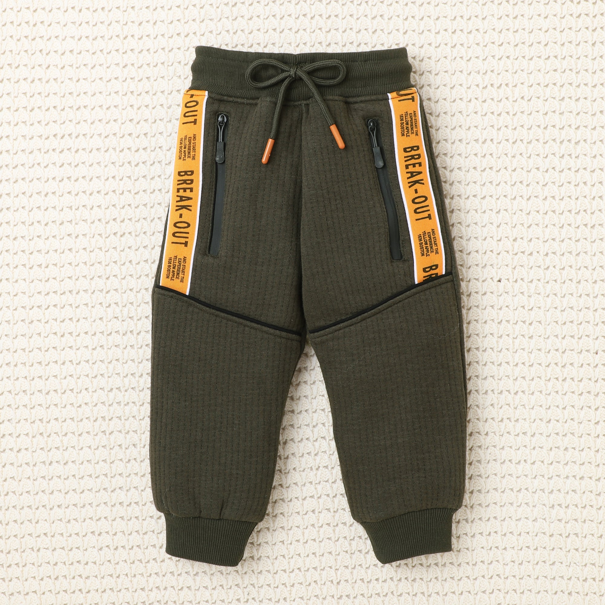 Boys Winter Co-Ord Set | Hoodie & Jogger Set for Kids | Warm Fleece Tracksuit with Zip Neck