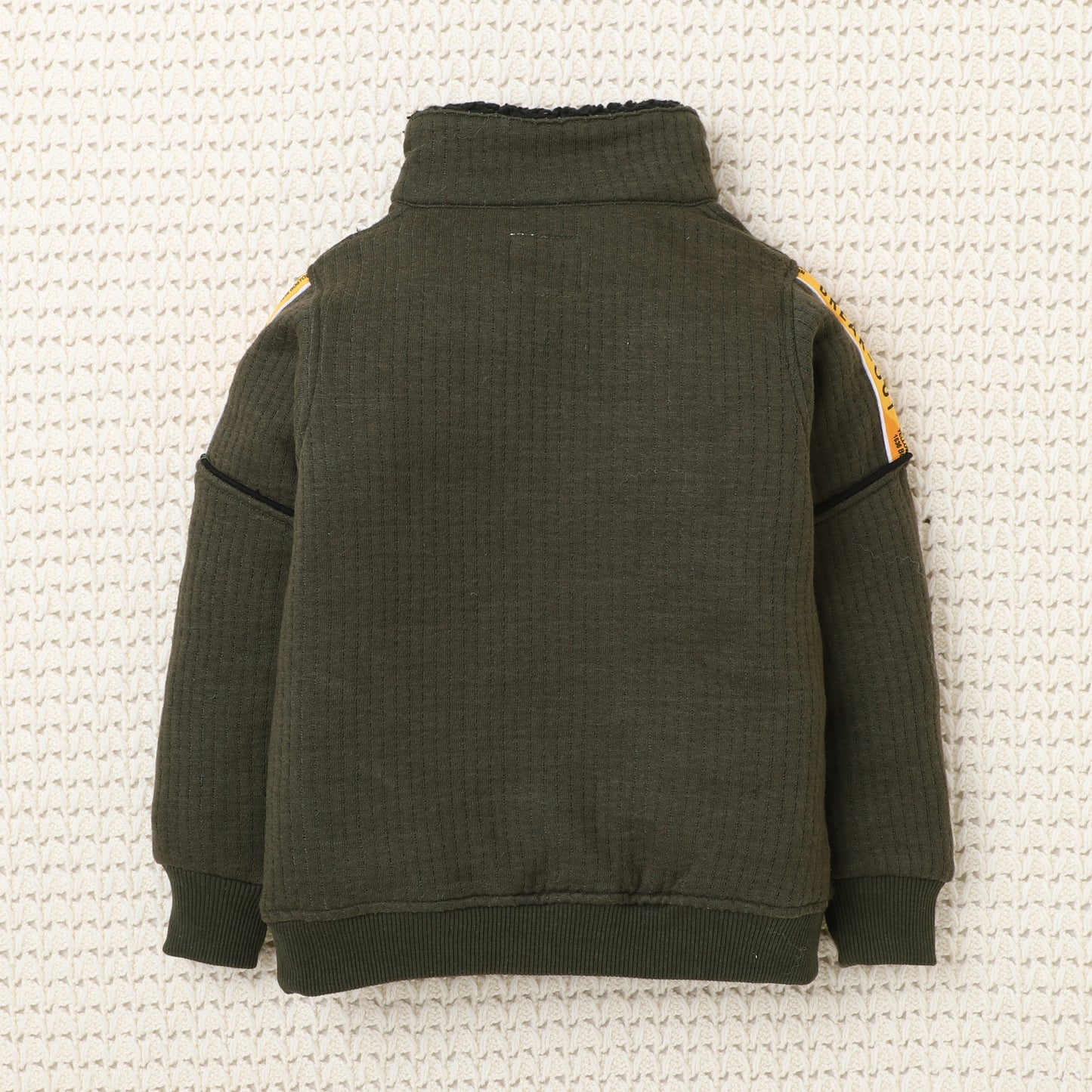 Boys Winter Co-Ord Set | Hoodie & Jogger Set for Kids | Warm Fleece Tracksuit with Zip Neck