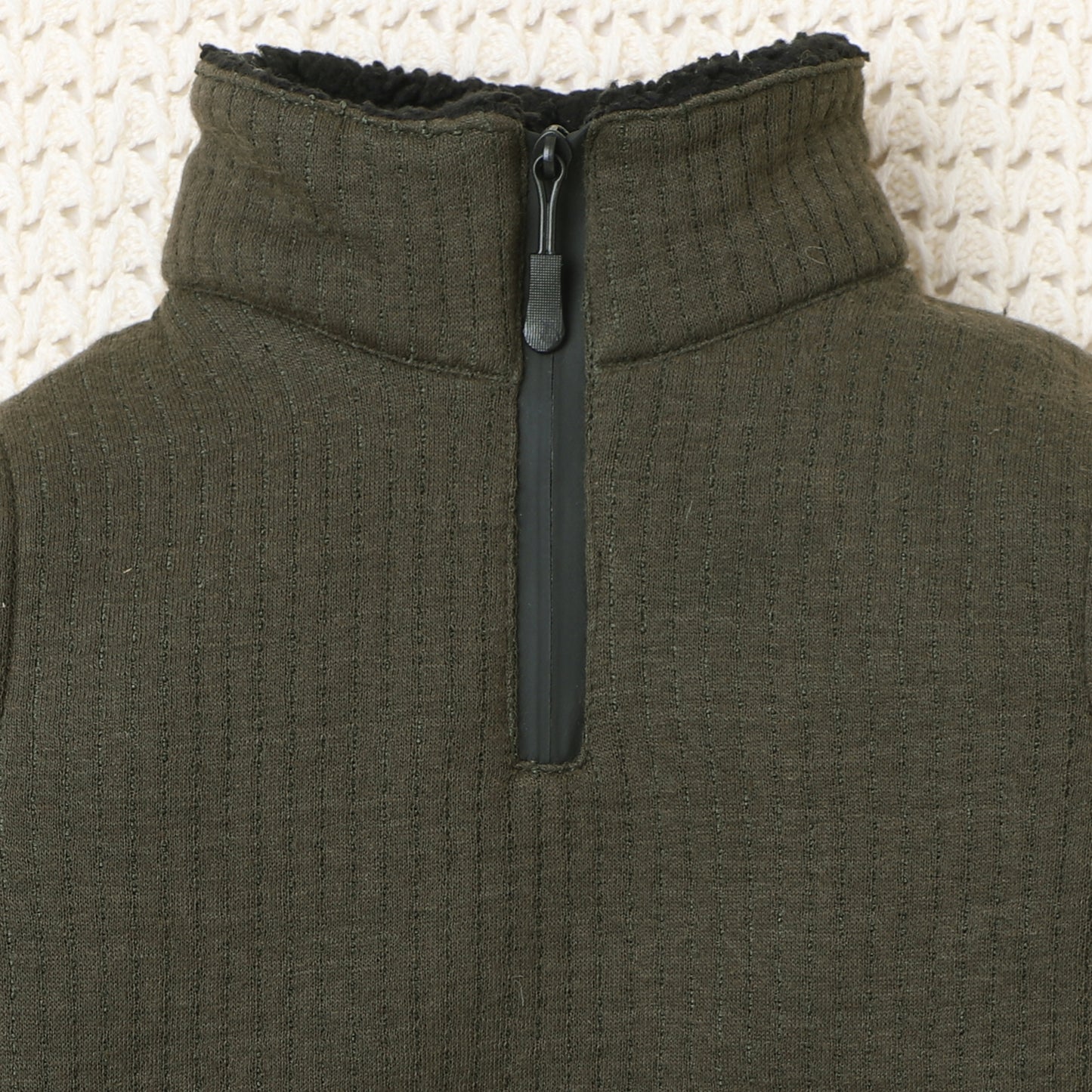 Boys Winter Co-Ord Set | Hoodie & Jogger Set for Kids | Warm Fleece Tracksuit with Zip Neck