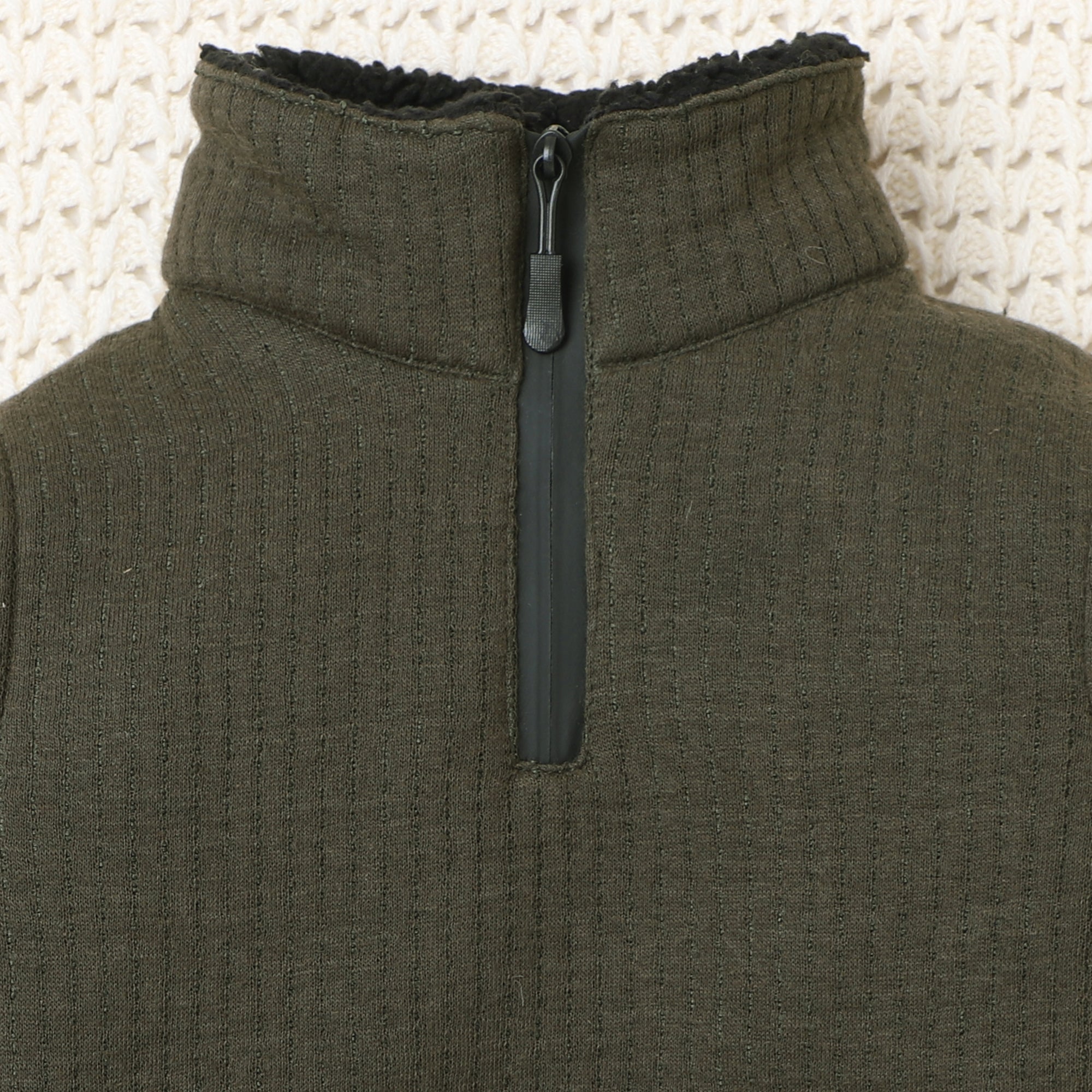 Boys Winter Co-Ord Set | Hoodie & Jogger Set for Kids | Warm Fleece Tracksuit with Zip Neck
