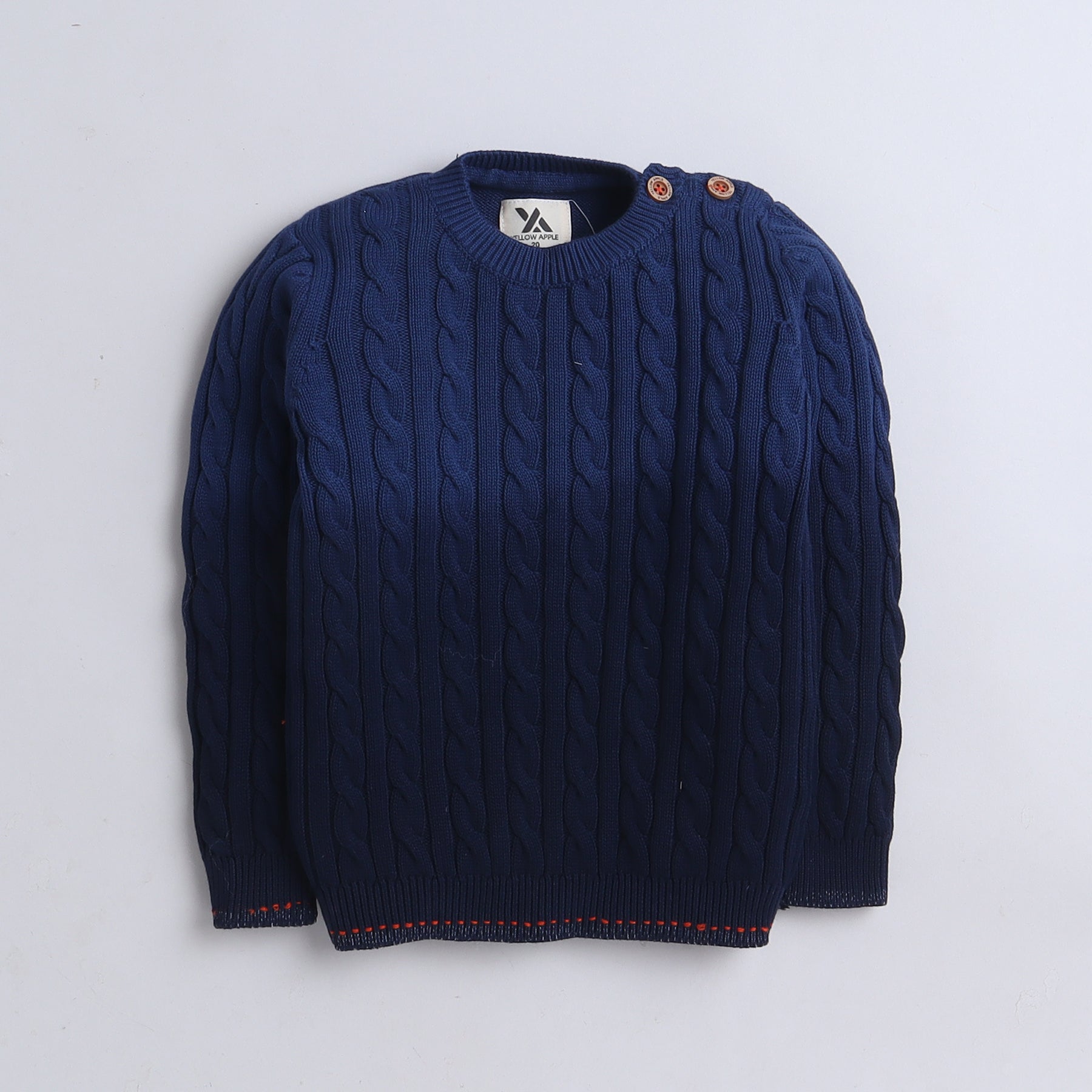Warm Boys' Knit Sweater – Soft, Stylish & Comfortable Winter Wear