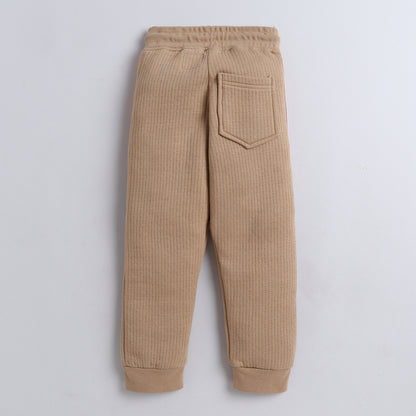 Boys Winter Co-Ord Set | Hoodie & Jogger Set for Kids | Warm Fleece Tracksuit with Zip Neck
