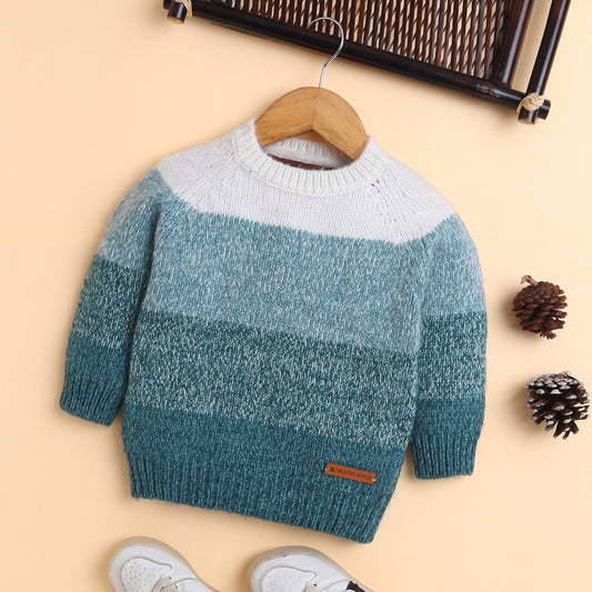 Yellow Apple-Warm Boys' Knit Sweater – Soft, Stylish & Comfortable Winter Wear