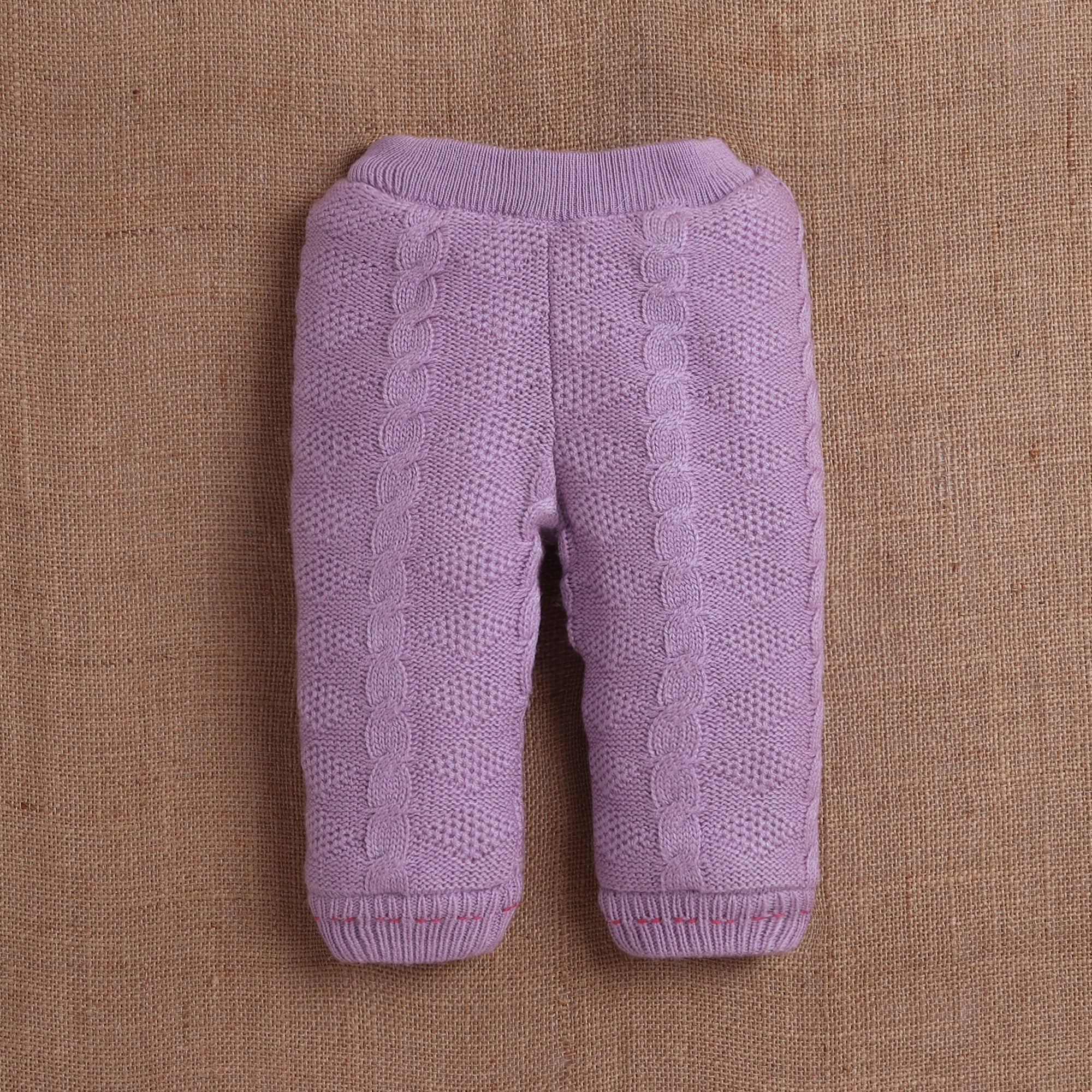 Baby Knitted Sweater & Pant Set | Cozy Winter Wear with Cute Embroidered Design