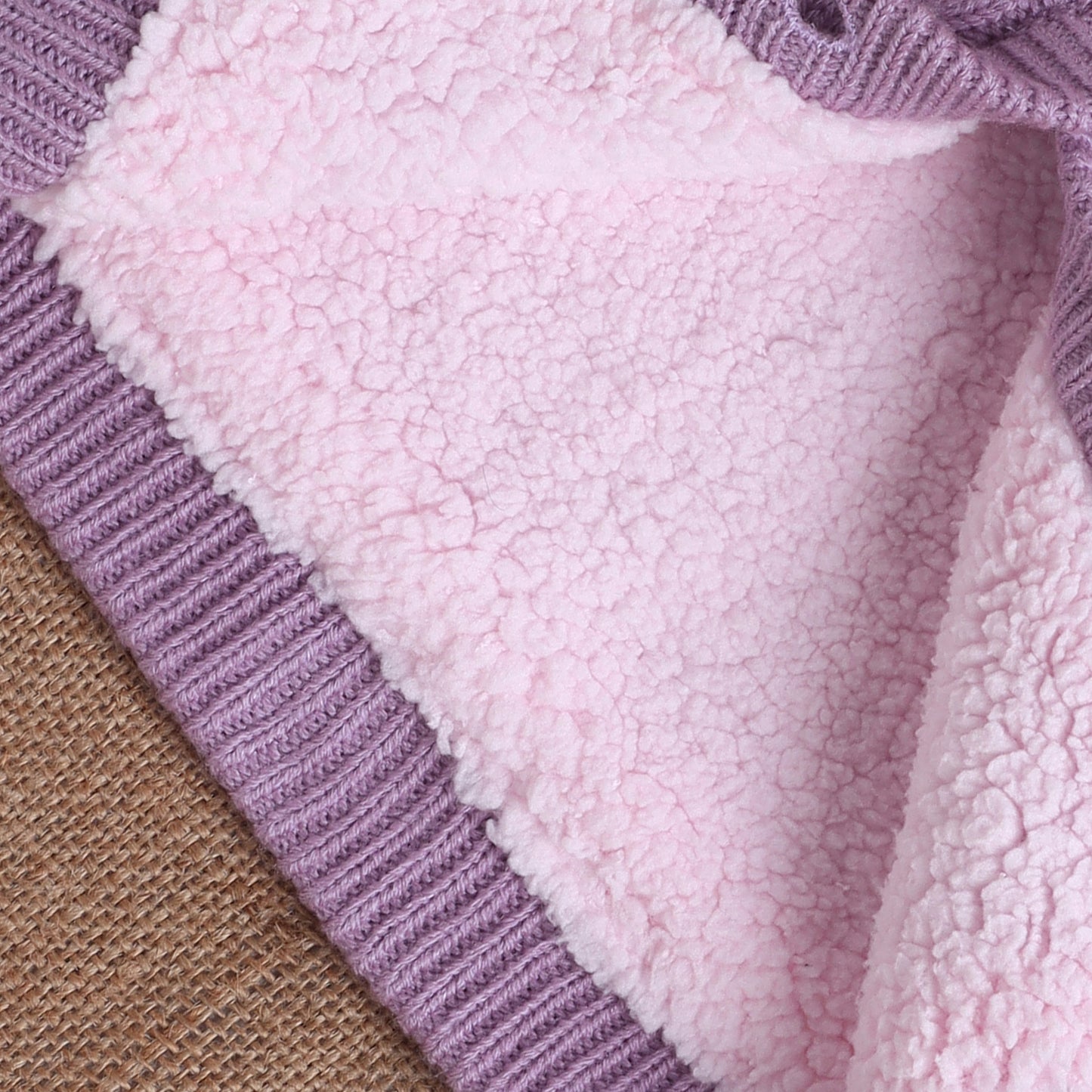 Yellow Apple- Baby Knitted Sweater & Pant Set | Cozy Winter Wear with Cute Embroidered Design