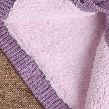 Yellow Apple- Baby Knitted Sweater & Pant Set | Cozy Winter Wear with Cute Embroidered Design