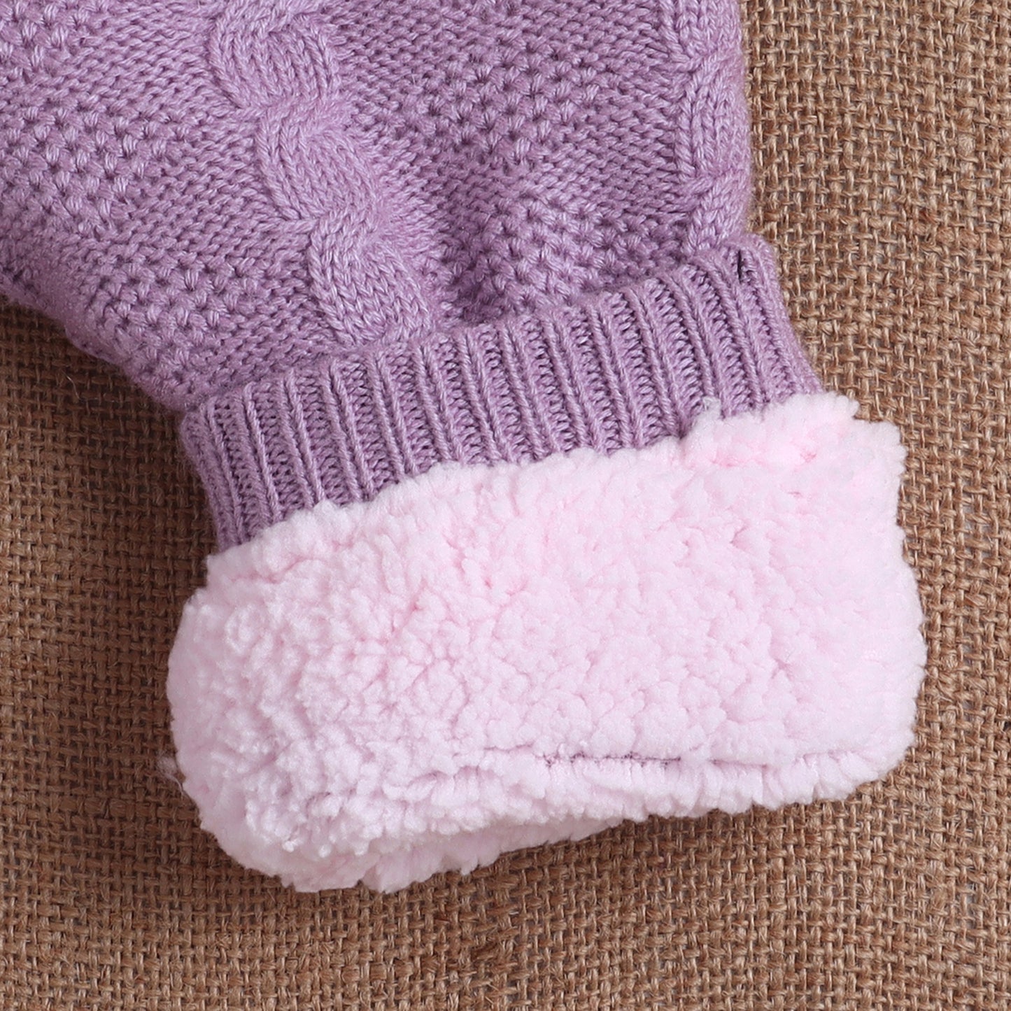 Yellow Apple- Baby Knitted Sweater & Pant Set | Cozy Winter Wear with Cute Embroidered Design