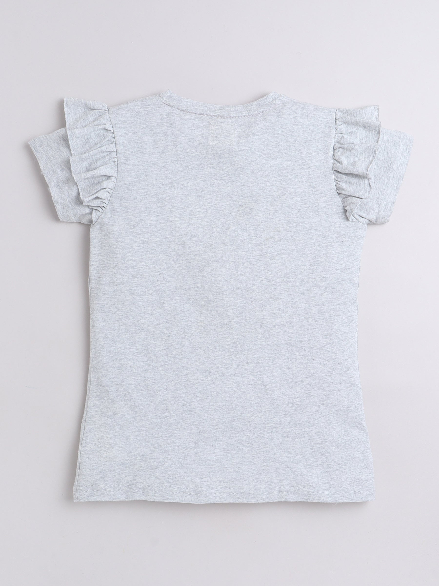 Designer Half Sleeve Cotton T-Shirts for Girls and Baby Girls
