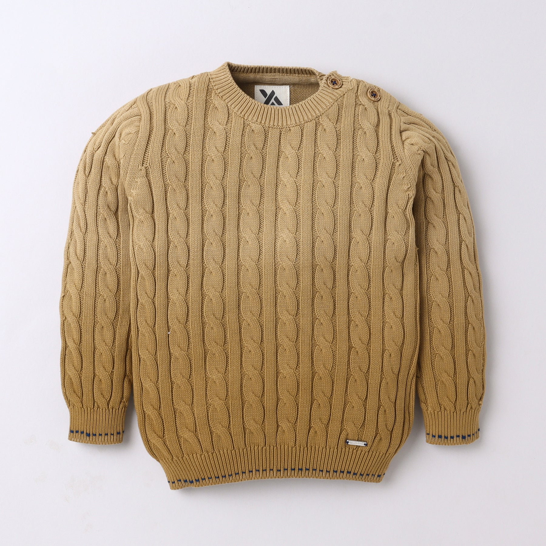 Warm Boys' Knit Sweater – Soft, Stylish & Comfortable Winter Wear