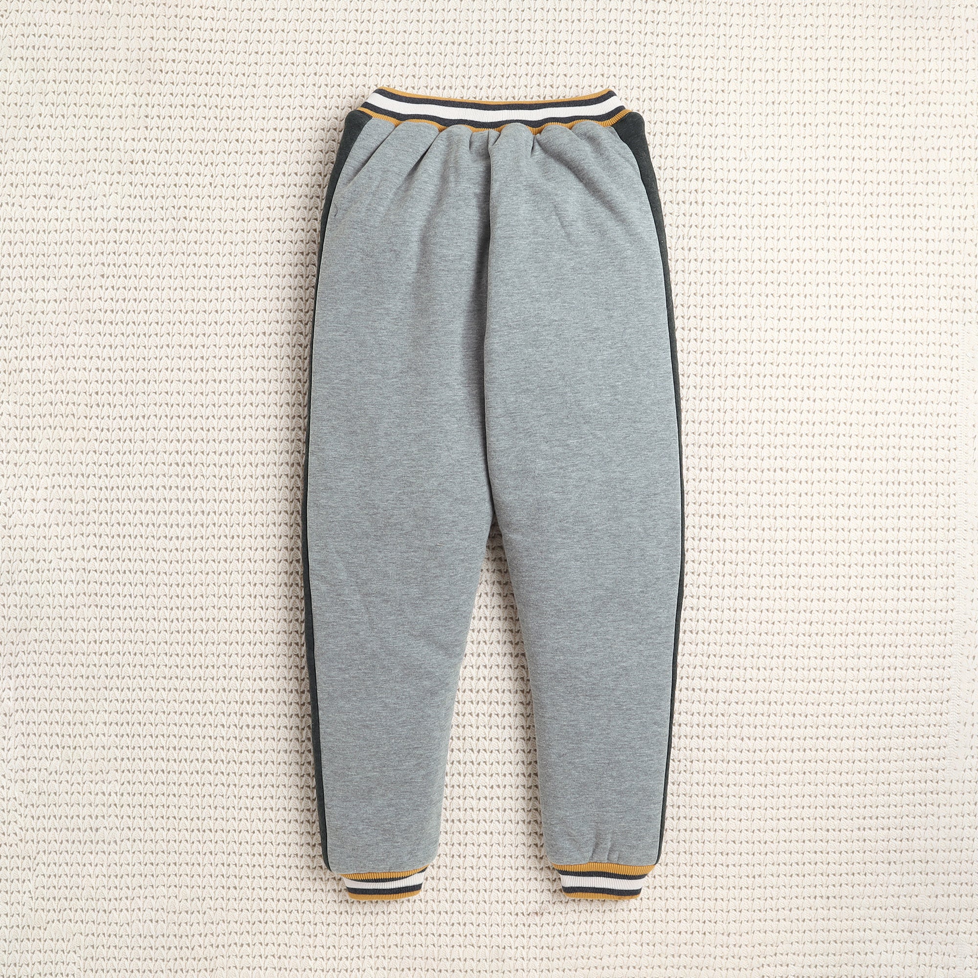 Kids Quilted Hooded Tracksuit Set | Soft Fleece Zip-Up Hoodie & Jogger Pants for Boys & Girls