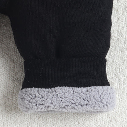 Yellow Apple Unisex Baby & Kids Winter Lowers – Soft Knit Warm Jogger Pants for Boys & Girls