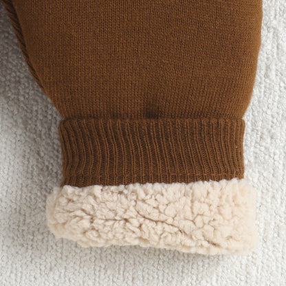 Yellow Apple Unisex Baby & Kids Winter Lowers – Soft Knit Warm Jogger Pants for Boys & Girls