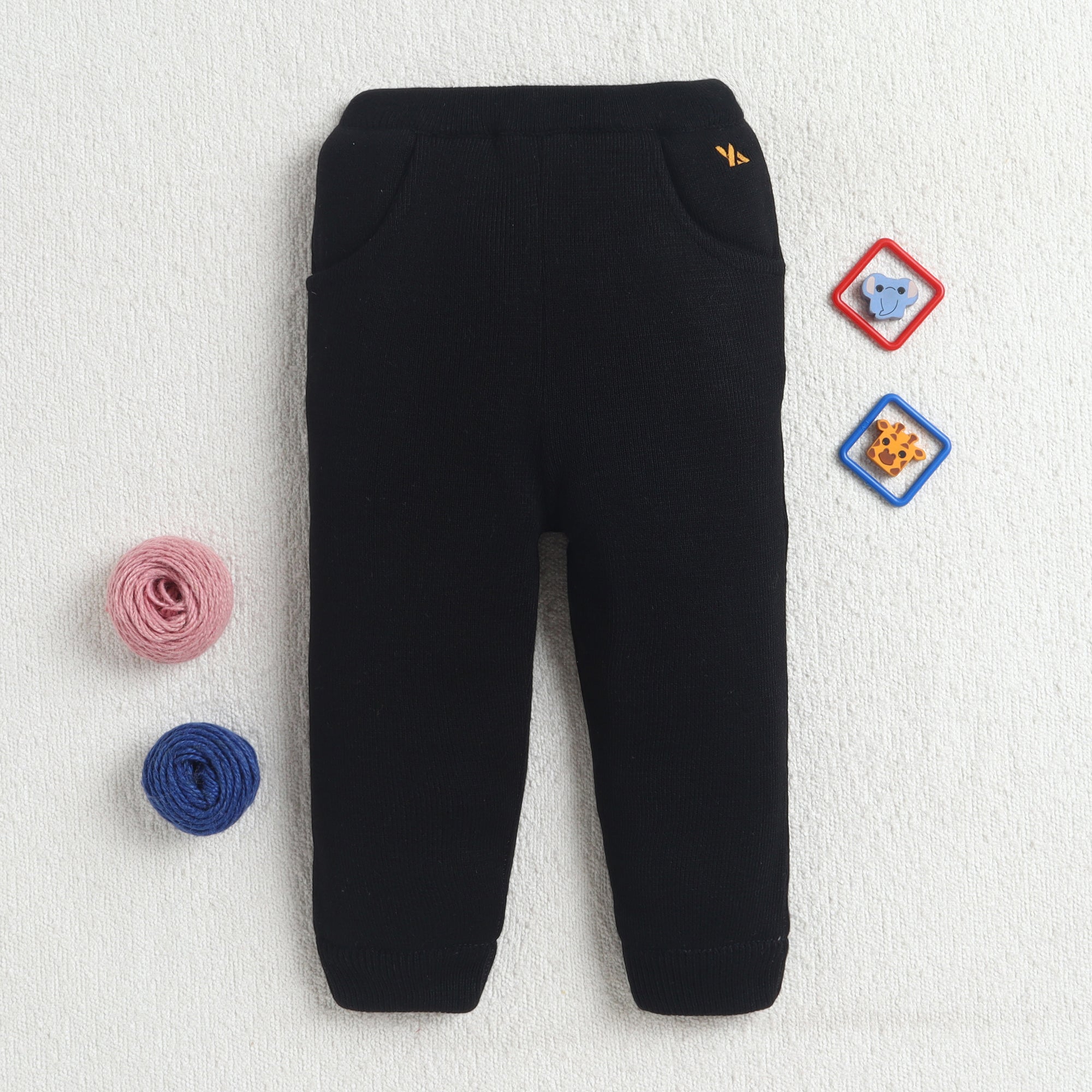 Cozy Winter Lowers for Unisex Baby & Kids – Ultra Soft Warm Jogger Pants for Boys & Girls