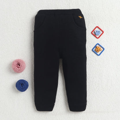 Yellow Apple  Cozy Winter Lowers for Unisex Baby & Kids – Ultra Soft Warm Jogger Pants for Boys & Girls