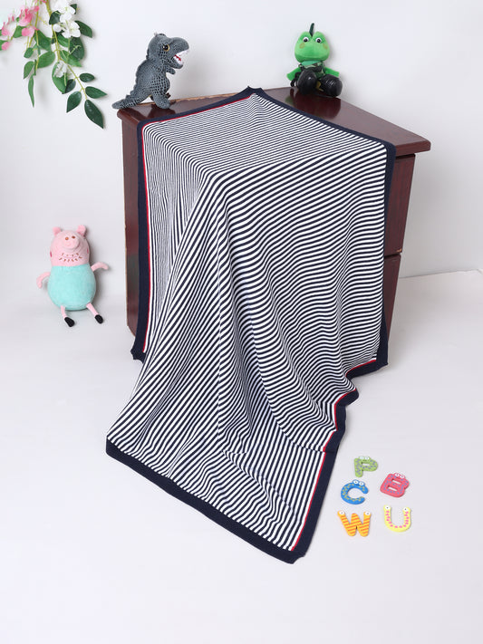 Soft Cotton Baby Blanket – Breathable, Cozy & All Weather Use | Gentle Unisex Newborn Wrap for Infants & Toddlers