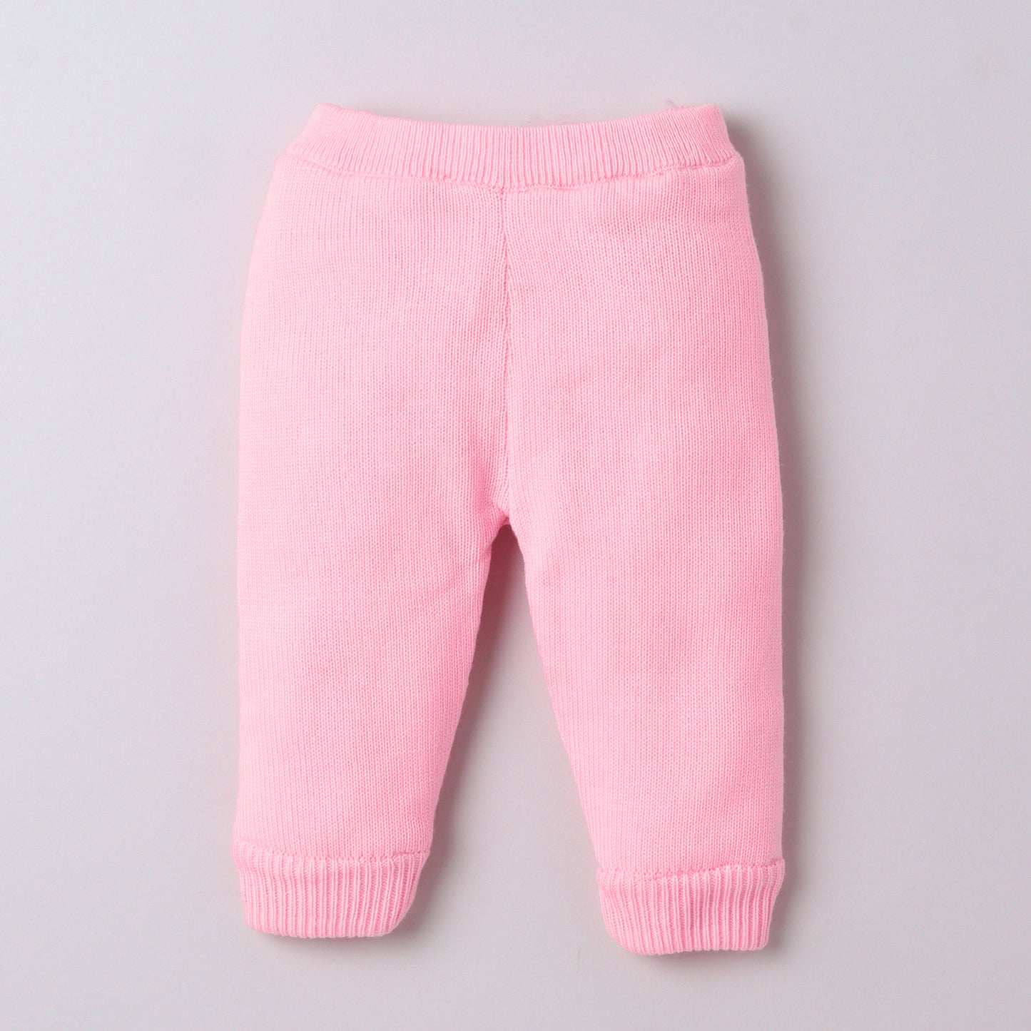 Yellow Apple- Baby Knitted Sweater & Pant Set | Soft Winter Wear with Cute Animal Embroidery