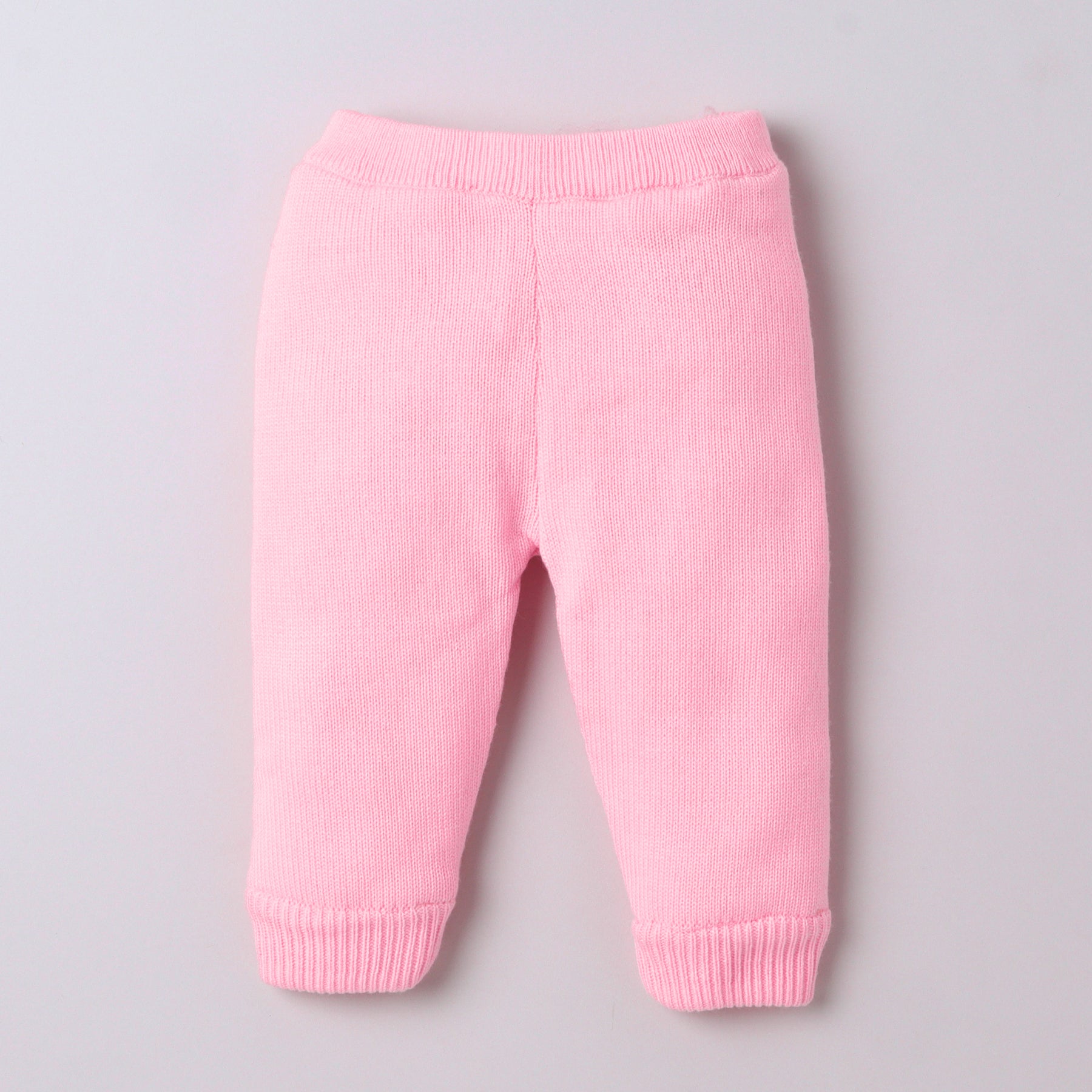 Baby Knitted Sweater & Pant Set | Soft Winter Wear with Cute Animal Embroidery