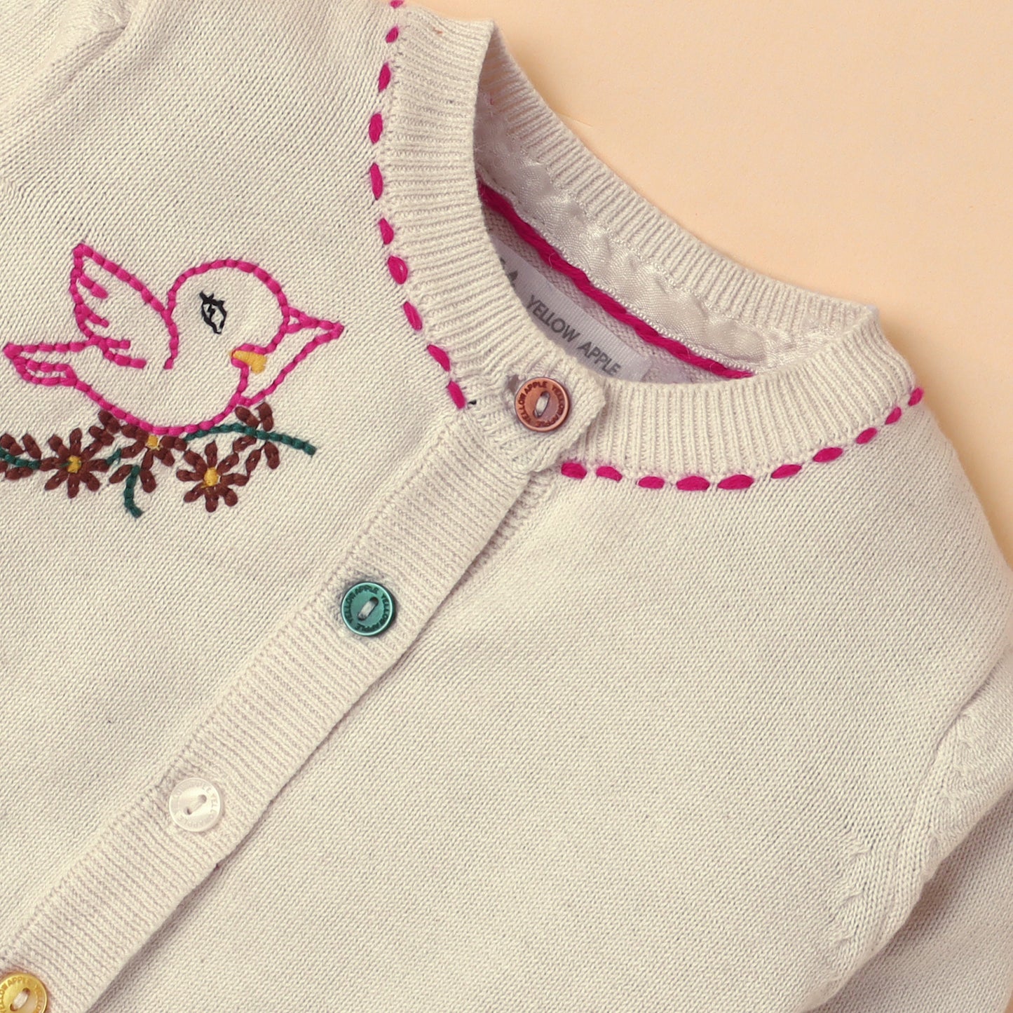 Yellow Apple Unisex Baby Wear Combo – All Season 4PCS Set | Lightweight, Warm & Comfortable